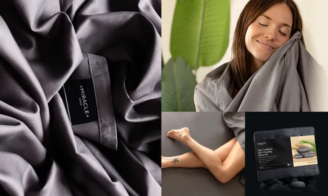 Miracle Sheets silver technology benefits for senior skin health